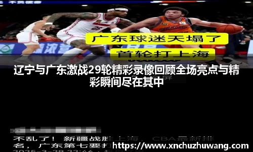 辽宁与广东激战29轮精彩录像回顾全场亮点与精彩瞬间尽在其中